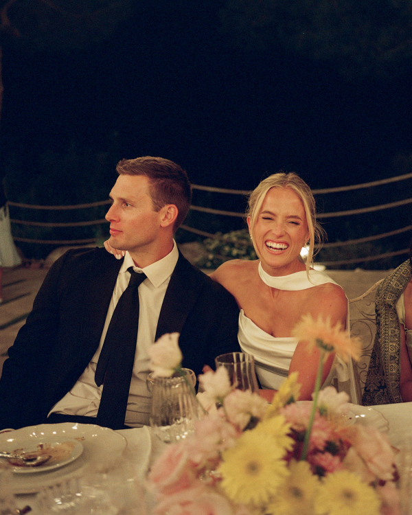 A Chic & Colorful Multi-Day Seaside Celebration in Spain