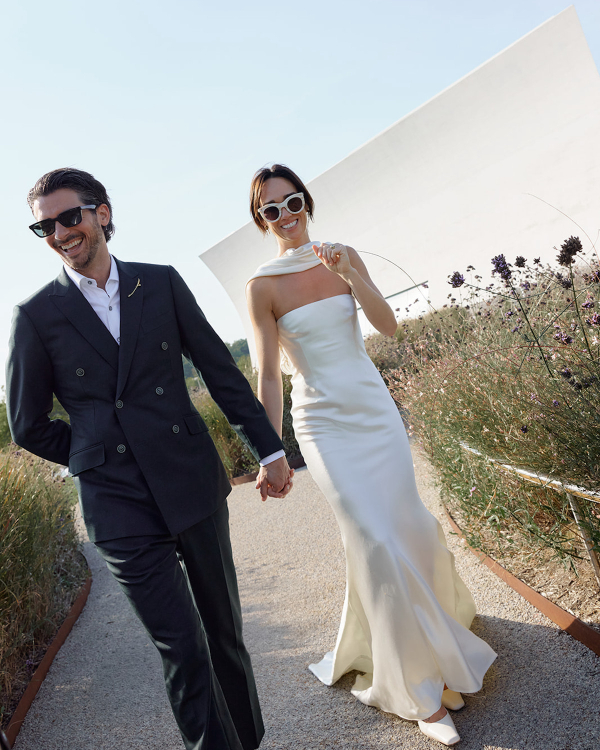 A Surreal Wedding Weekend at a Stunning Architectural Marvel