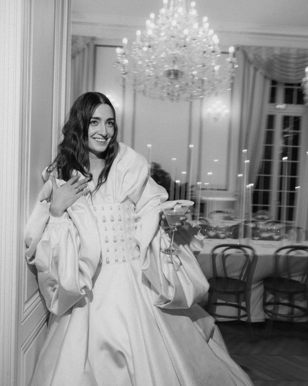 A Fashion Designer's Opulent Wedding in an Enchanting Parisian Château