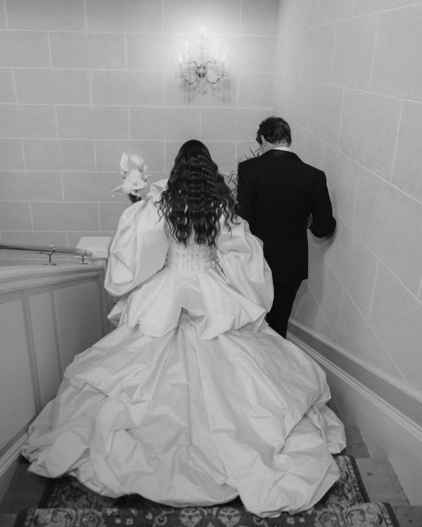 A Fashion Designer's Opulent Wedding in an Enchanting Parisian Château