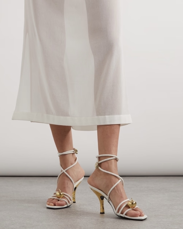 30 Chic Bridal Sandal Heels