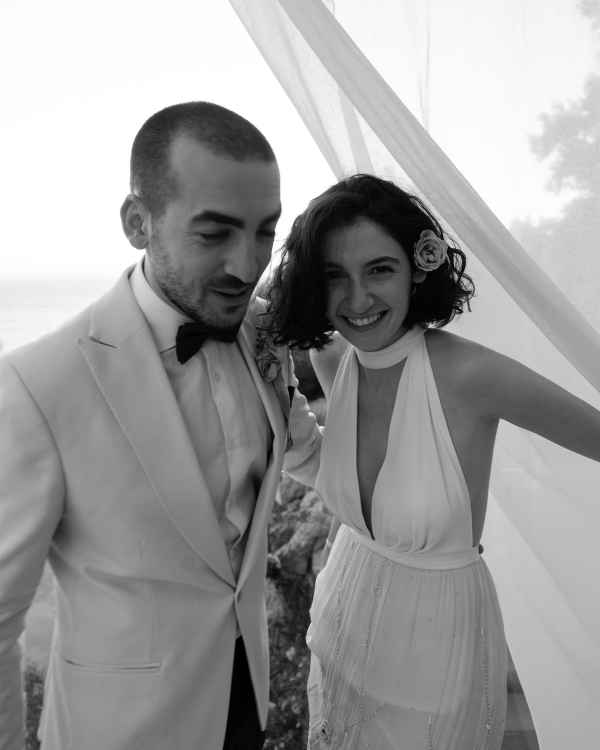 A Sun-Kissed Celebration in Greece Captured on Film