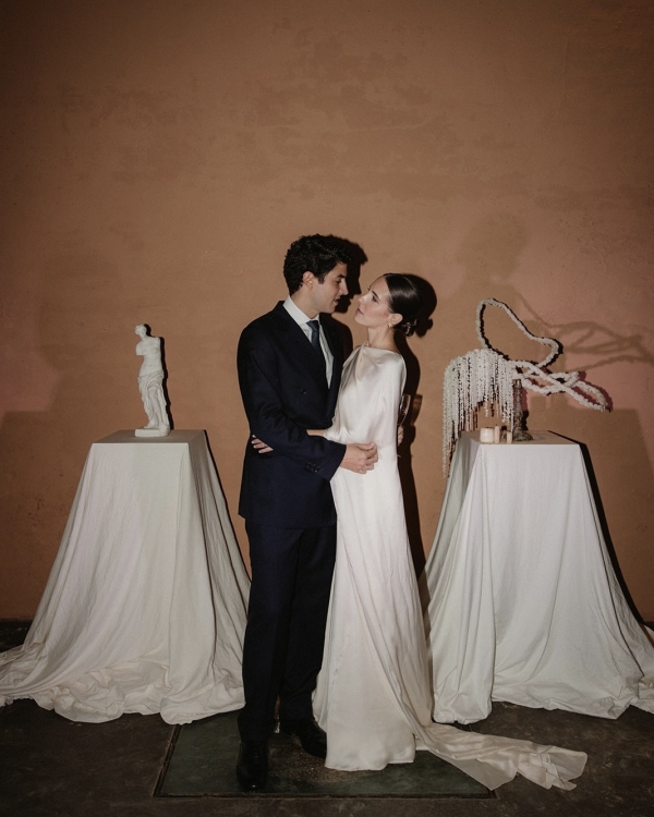 An Elegant & Artistic Palace Wedding in Seville, Spain