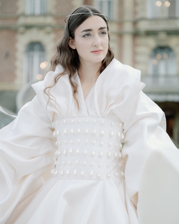 A Fashion Designer's Opulent Wedding in an Enchanting Parisian Château