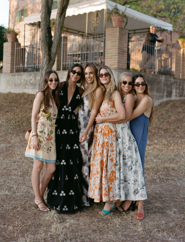 A Joyful Celebration in the Golden Rolling Hills of Tuscany