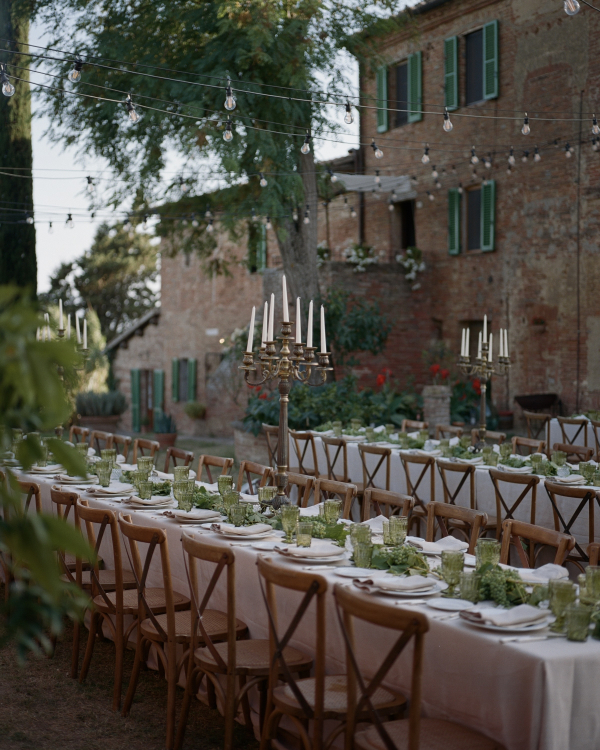 A Joyful Celebration in the Golden Rolling Hills of Tuscany