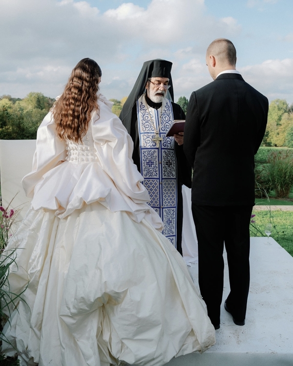 A Fashion Designer's Opulent Wedding in an Enchanting Parisian Château