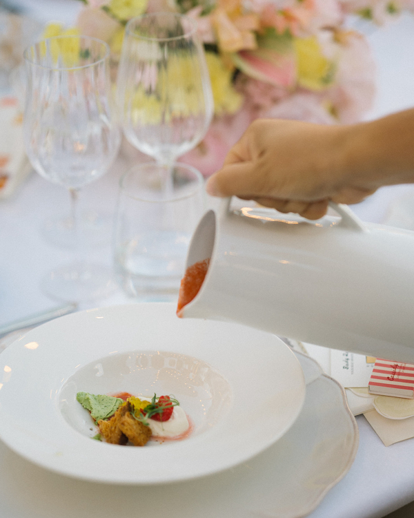 A Chic & Colorful Multi-Day Seaside Celebration in Spain