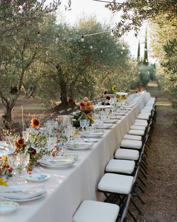 A Joyful Celebration in the Golden Rolling Hills of Tuscany