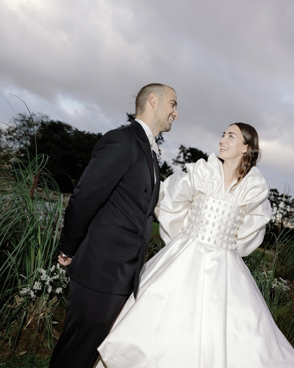 A Fashion Designer's Opulent Wedding in an Enchanting Parisian Château