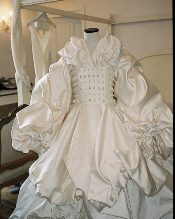 A Fashion Designer's Opulent Wedding in an Enchanting Parisian Château