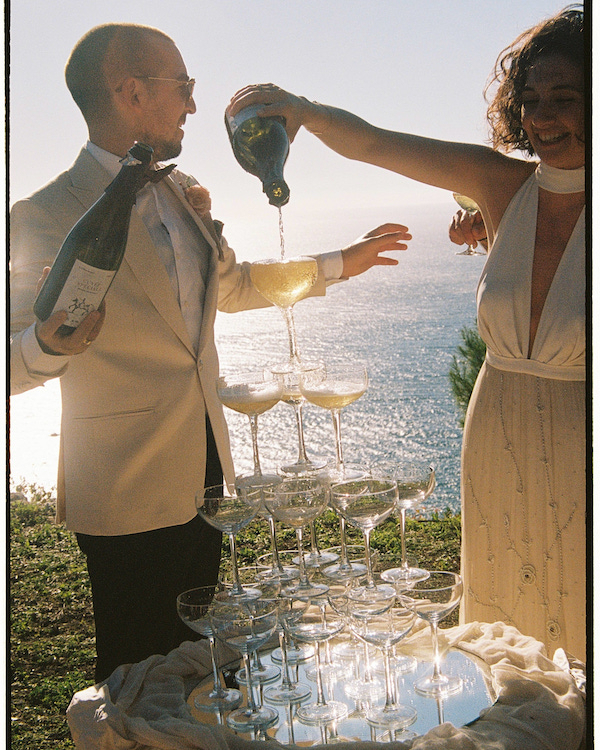 A Sun-Kissed Celebration in Greece Captured on Film