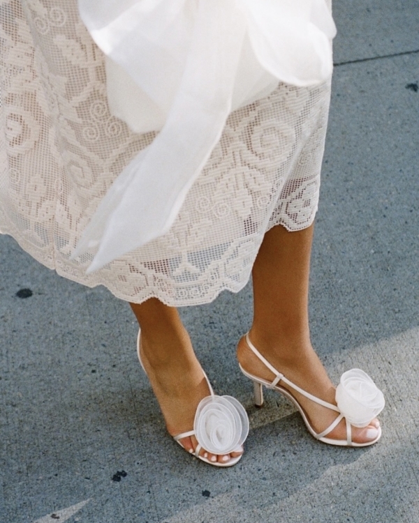 30 Chic Bridal Sandal Heels
