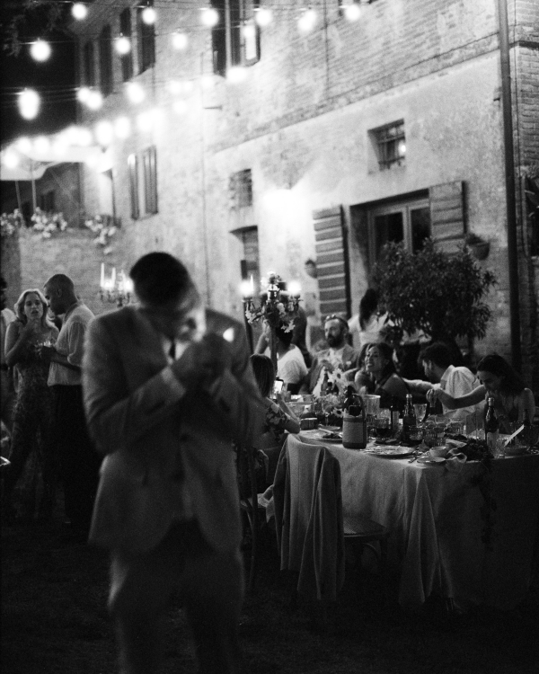 A Joyful Celebration in the Golden Rolling Hills of Tuscany