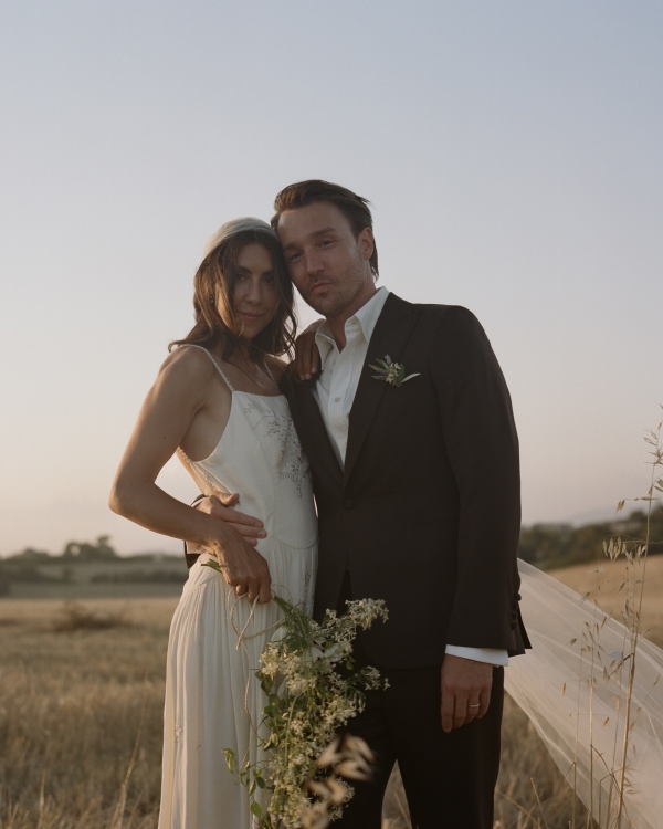 A Joyful Celebration in the Golden Rolling Hills of Tuscany