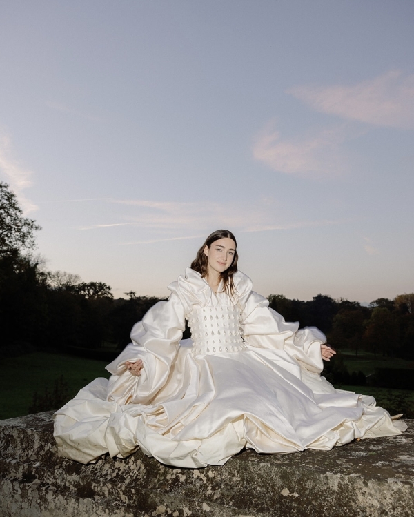 A Fashion Designer's Opulent Wedding in an Enchanting Parisian Château