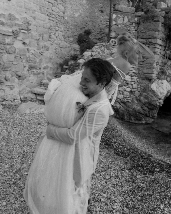 A Cinematic Italian Wedding on Film at Tonnara di Scopello