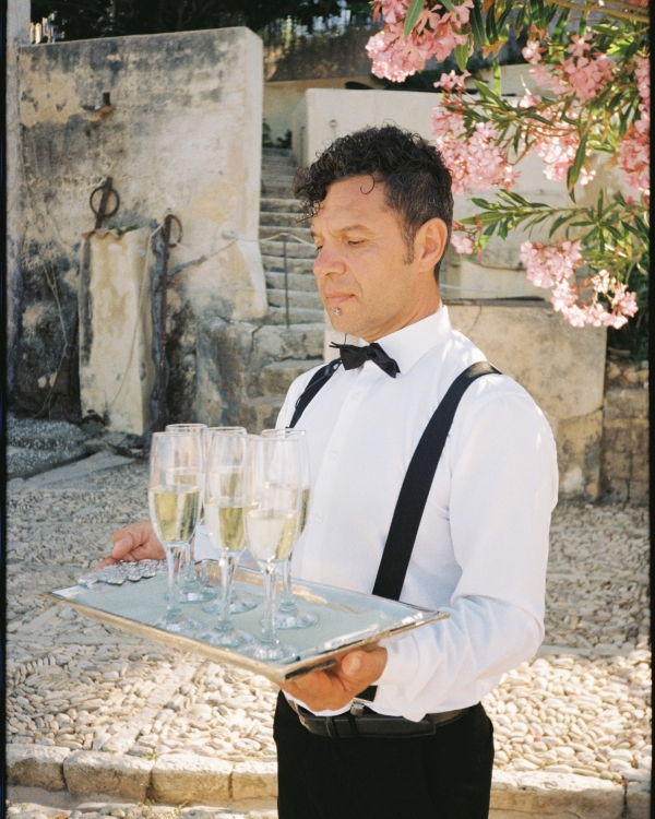 A Cinematic Italian Wedding on Film at Tonnara di Scopello