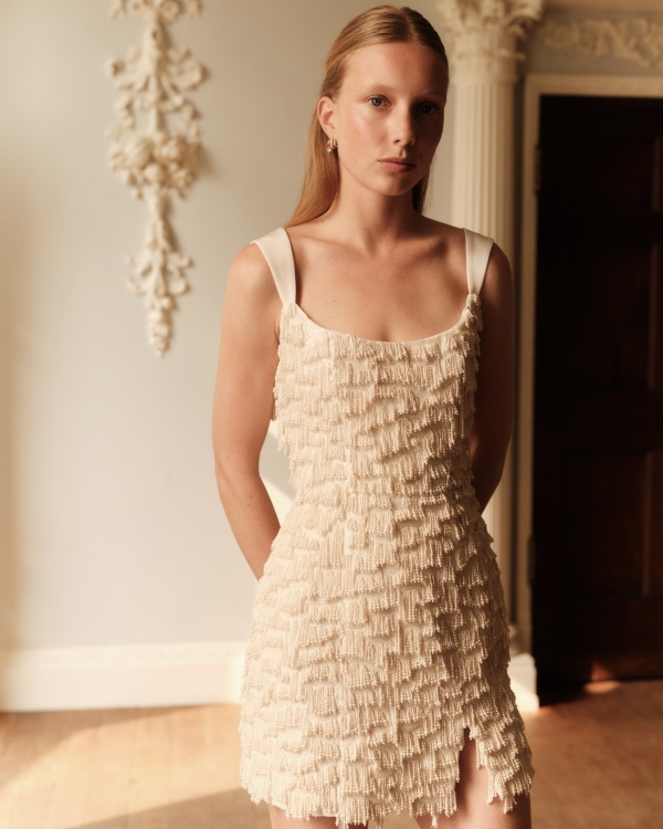 20 Textural Bridal Dresses We're Crushing On