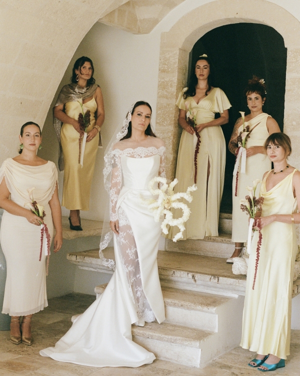 An Immersive Wedding in Puglia with Sculptural Tables and Artful Florals