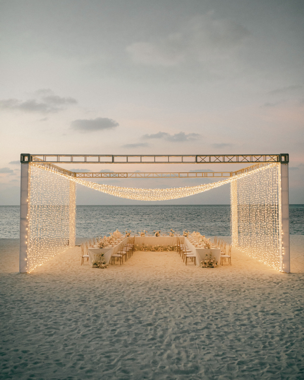 Katie & Jonny’s Wedding in the Maldives | Beach Wedding Inspo | Photo