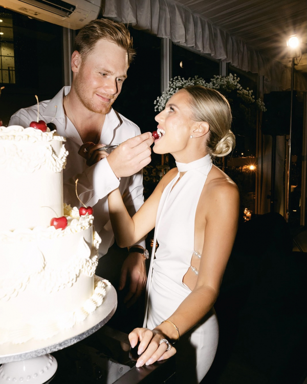 Wedding at the Harding Waterfront Estate | Claire and Lawson Garden Marriage Ceremony