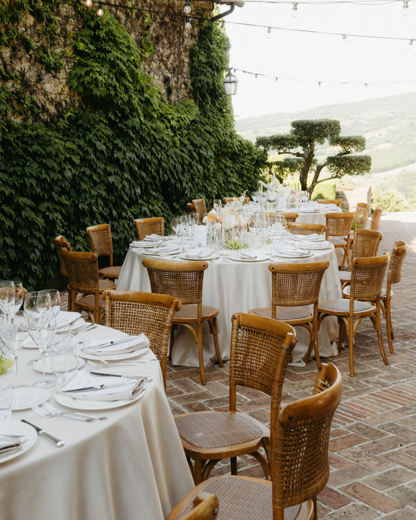 Elegant Destination Wedding in Tuscany | Angelica & Dmitri Italian Marriage Ceremony in Italian Borgo