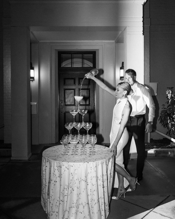 Wedding at the Harding Waterfront Estate | Claire and Lawson Garden Marriage Ceremony