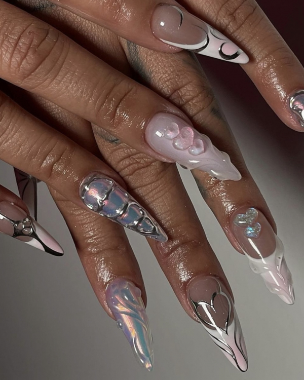 Best Nail Ideas for This Valentine's Day | Trendy Romantic Manicure Designs for Vday