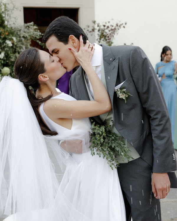 Italian-Brazilian Family Wedding | Gabriella and Felippe Marriage Ceremony at the Villa Viesca Reggello Venue