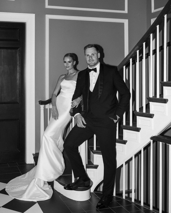 Wedding at the Harding Waterfront Estate | Claire and Lawson Garden Marriage Ceremony