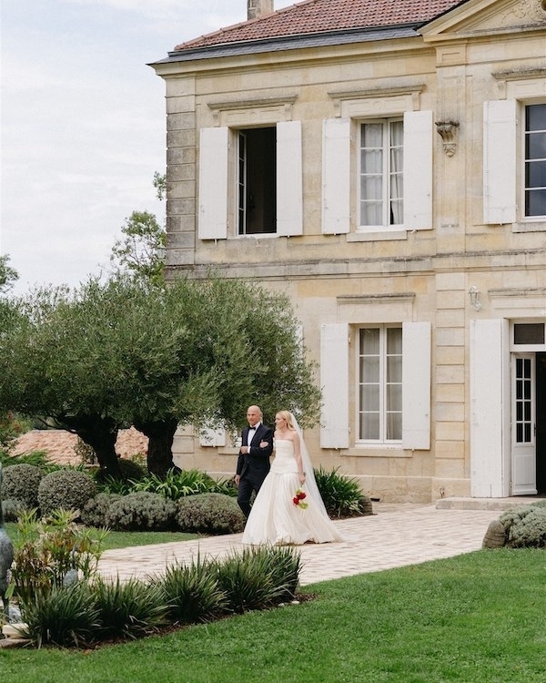 A Dreamy Château Wedding in France's Bordeaux Countryside