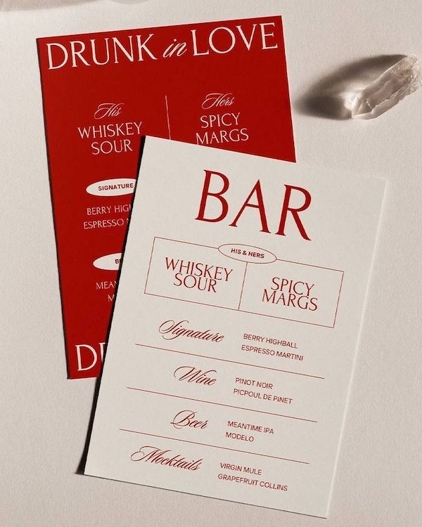 30 Unique Bar Sign Ideas to Elevate Your Wedding Design