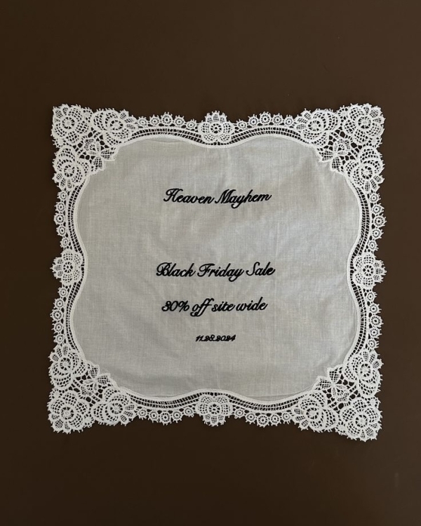 Vintage Lace & Embroidery Stationery Inspiration