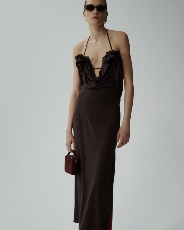 The Color of the Season: 20 Chocolate Brown Wedding Guest Dresses