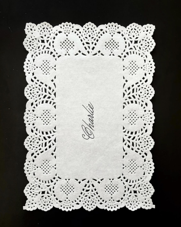 Vintage Lace & Embroidery Stationery Inspiration
