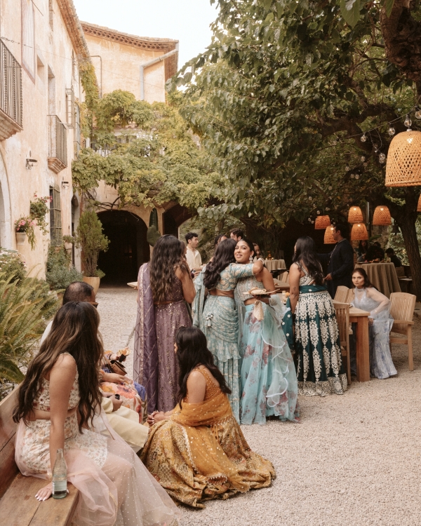 An Enchanting Indian Wedding Amongst a Coastal Vineyard Villa in Spain