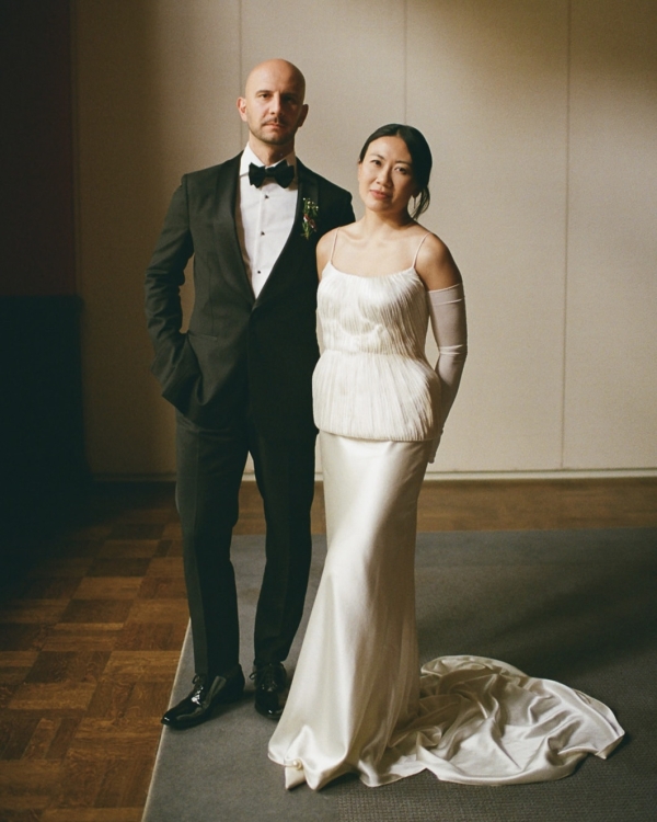 An Intimate Toronto Wedding with a Touch of Gothic Charm