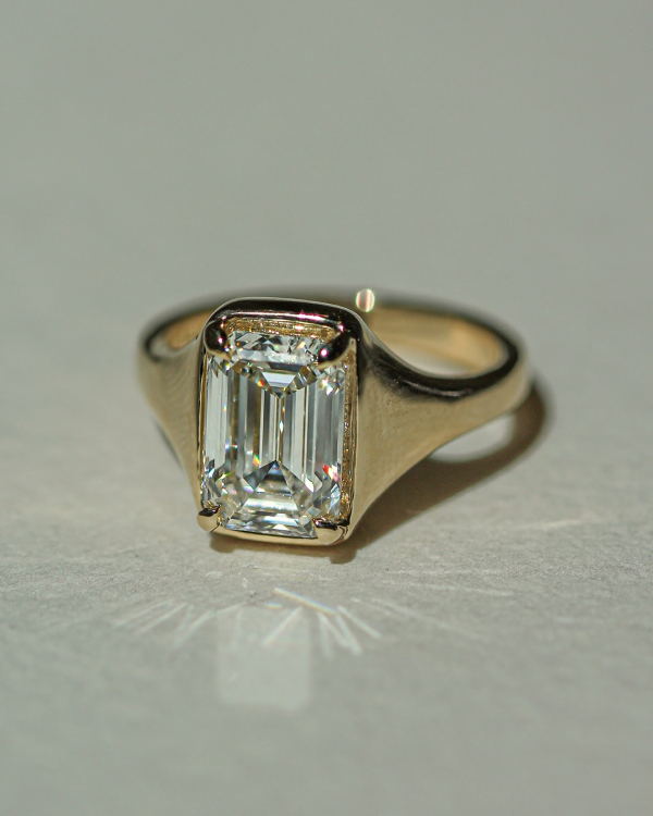 30 Emerald Cut Engagement Rings & Wedding Bands We're Loving Right Now