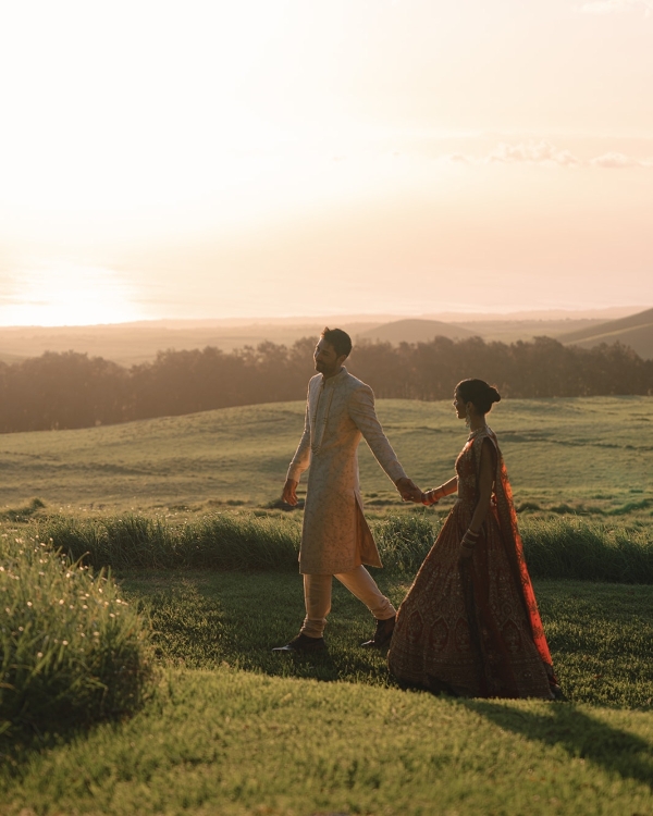 A Dual-Ceremony Wedding Weekend Where Indian Tradition Meets the Spirit of Hawaii