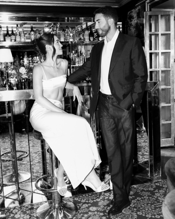 An Intimate Parisian Wedding Amidst an Elegant Château Garden