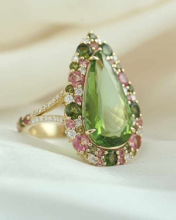 60 Color Diamond & Gemstone Engagement Rings