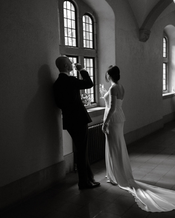 An Intimate Toronto Wedding with a Touch of Gothic Charm