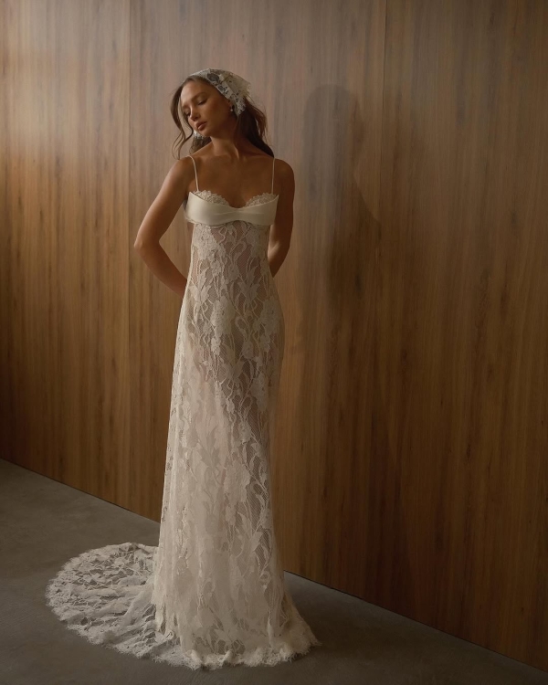 35 Lace Bridal Dresses from the Fall 2026 Collections