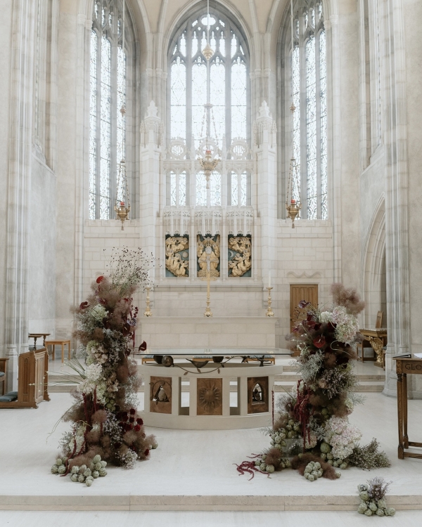 An Intimate Toronto Wedding with a Touch of Gothic Charm