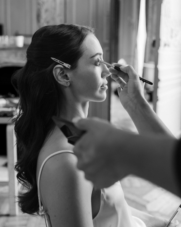 An Intimate Parisian Wedding Amidst an Elegant Château Garden