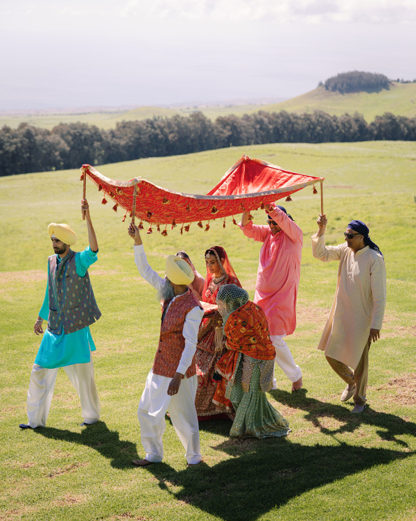 A Dual-Ceremony Wedding Weekend Where Indian Tradition Meets the Spirit of Hawaii