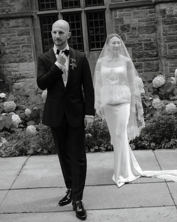 An Intimate Toronto Wedding with a Touch of Gothic Charm