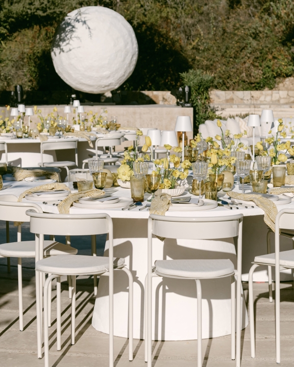 A Celestial-Inspired Welcome Party under a Lunar Eclipse in Cabo