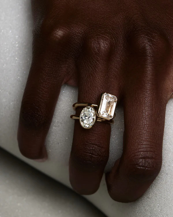 30 Emerald Cut Engagement Rings & Wedding Bands We're Loving Right Now